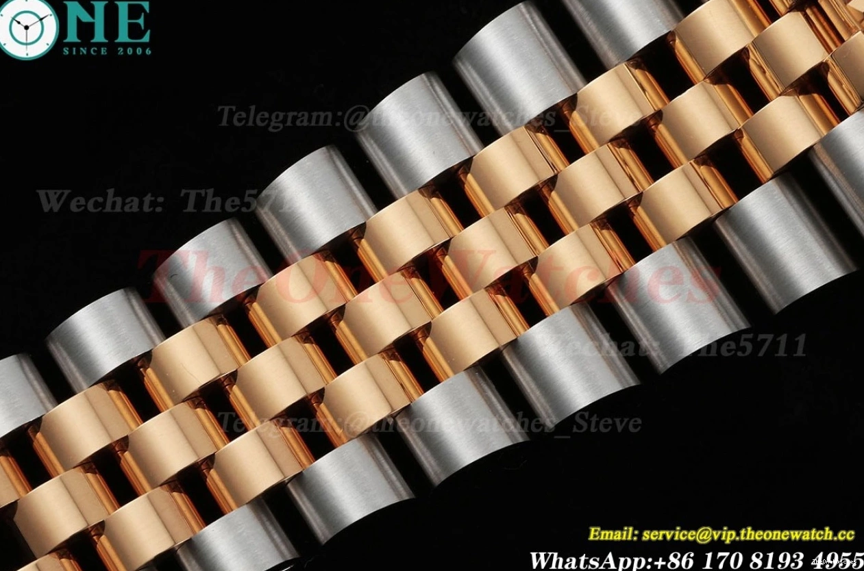 EWEF 41mm Datejust RG Dia Jub A3235 SS 126331 Brown 1224